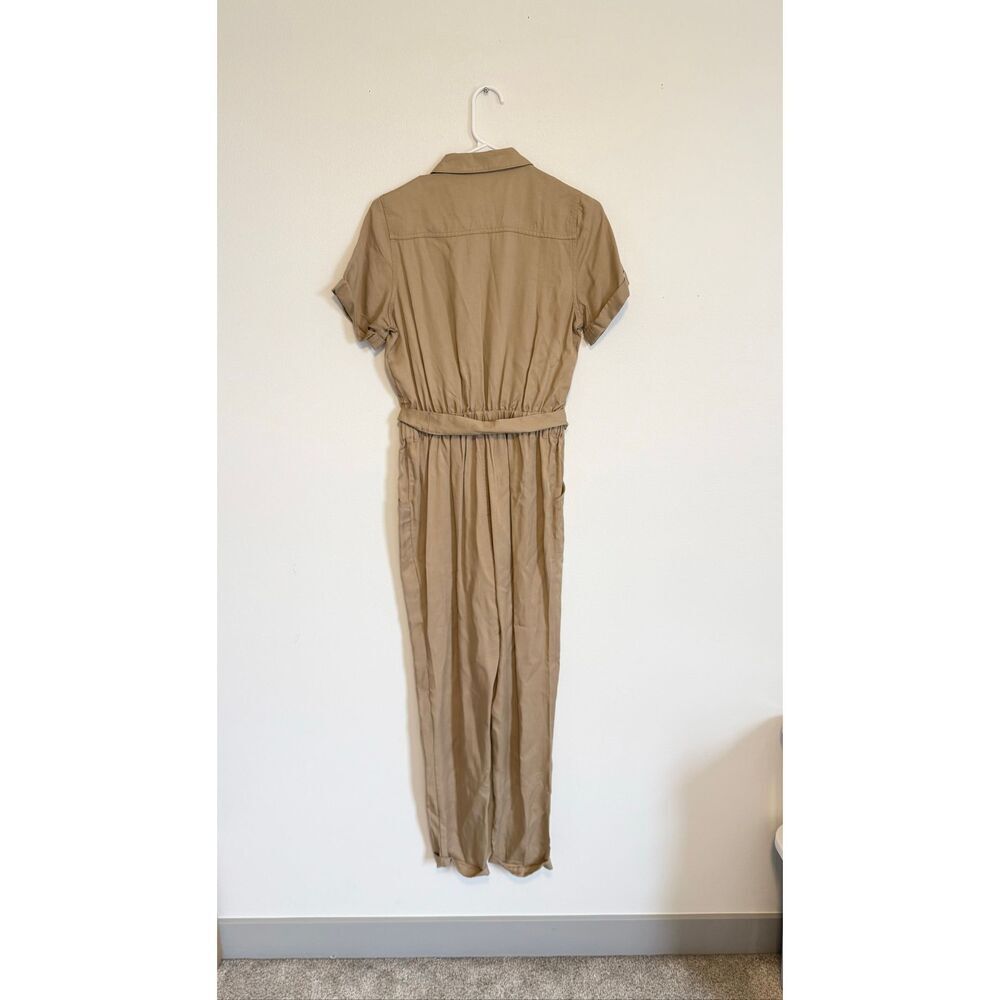 Lascana Khaki Cargo Flight Jumpsuit - Picture 3 of 6